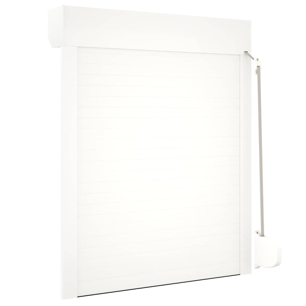vidaXL Oblon rulant, alb, 70 x 100 cm, aluminiu vidaXL Oblon rulant, alb, 70 x 100 cm, aluminiu
