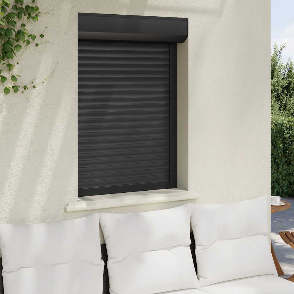 vidaXL Oblon rulant, antracit, 70 x 100 cm, aluminiu vidaXL Oblon rulant, antracit, 70 x 100 cm, aluminiu