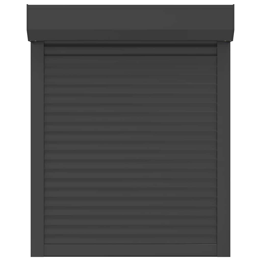 vidaXL Oblon rulant, antracit, 80 x 100 cm, aluminiu vidaXL Oblon rulant, antracit, 80 x 100 cm, aluminiu