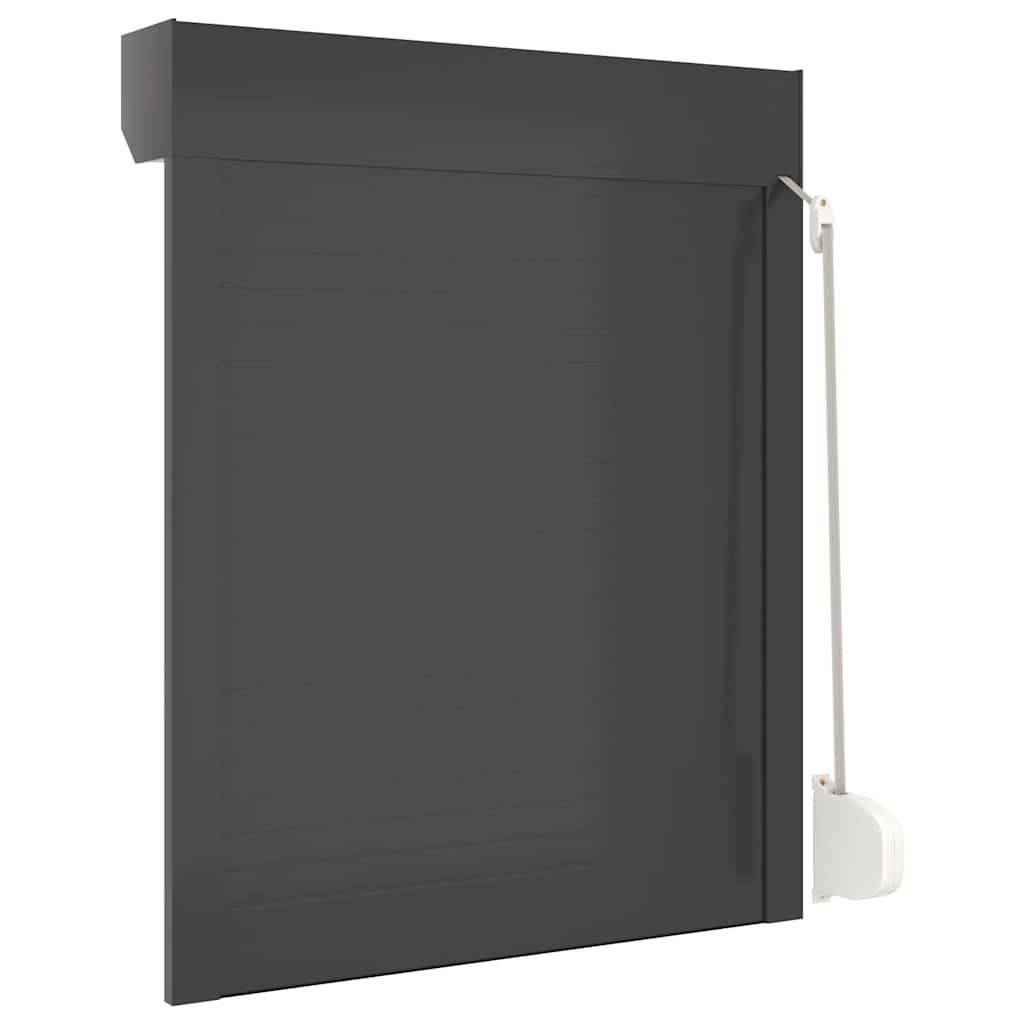 vidaXL Oblon rulant, antracit, 80 x 100 cm, aluminiu vidaXL Oblon rulant, antracit, 80 x 100 cm, aluminiu