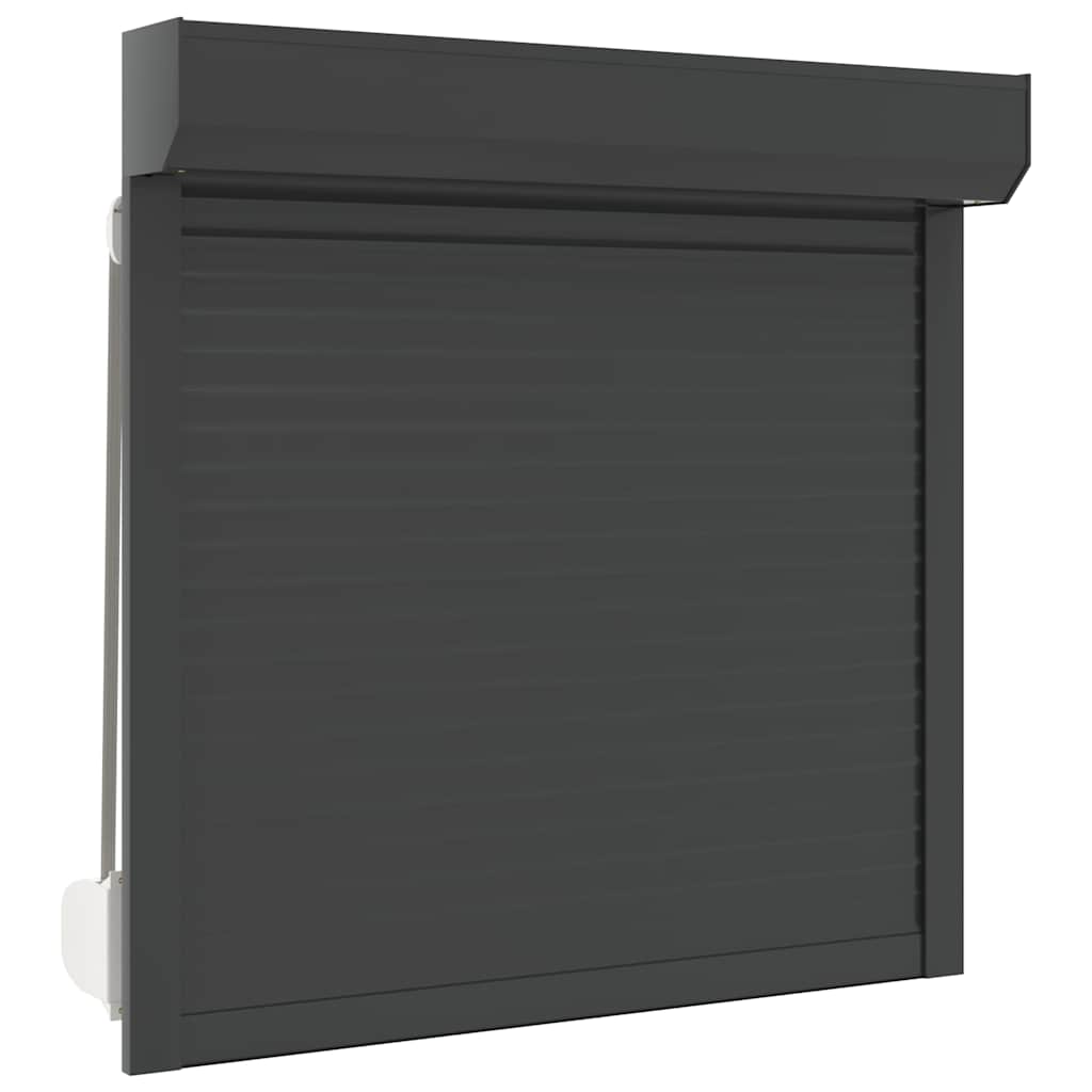 vidaXL Oblon rulant, antracit, 100 x 100 cm, aluminiu vidaXL Oblon rulant, antracit, 100 x 100 cm, aluminiu