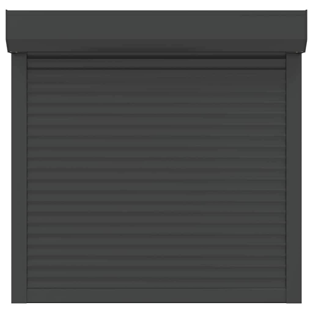 vidaXL Oblon rulant, antracit, 100 x 100 cm, aluminiu vidaXL Oblon rulant, antracit, 100 x 100 cm, aluminiu