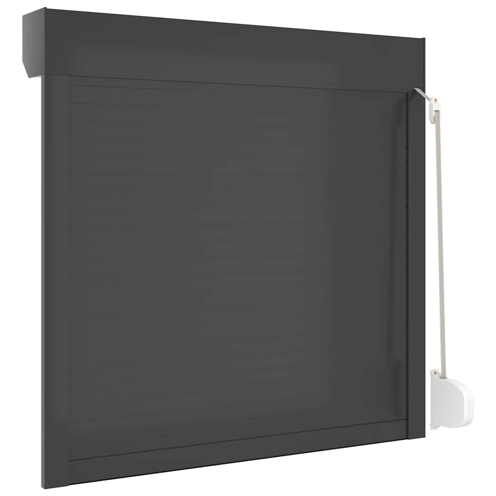 vidaXL Oblon rulant, antracit, 100 x 100 cm, aluminiu vidaXL Oblon rulant, antracit, 100 x 100 cm, aluminiu