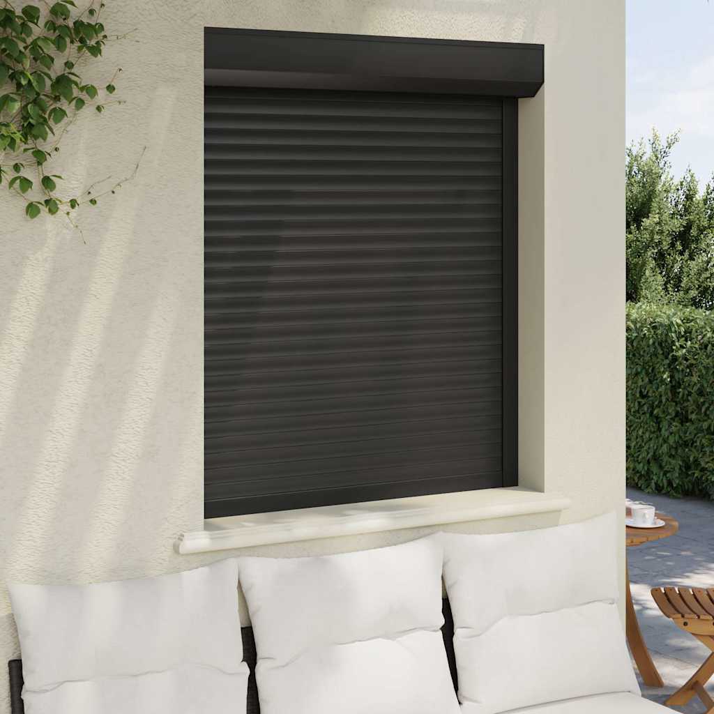 vidaXL Oblon rulant, antracit, 100 x 120 cm, aluminiu vidaXL Oblon rulant, antracit, 100 x 120 cm, aluminiu