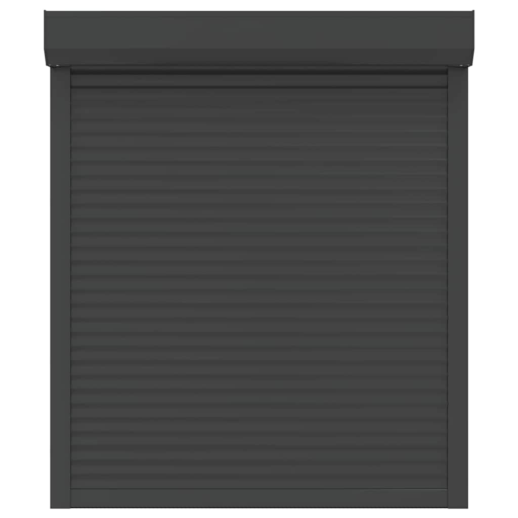 vidaXL Oblon rulant, antracit, 110 x 130 cm, aluminiu vidaXL Oblon rulant, antracit, 110 x 130 cm, aluminiu