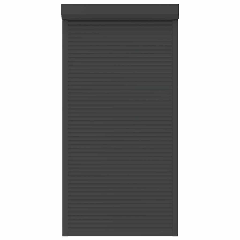 vidaXL Oblon rulant, antracit, 110 x 220 cm, aluminiu vidaXL Oblon rulant, antracit, 110 x 220 cm, aluminiu