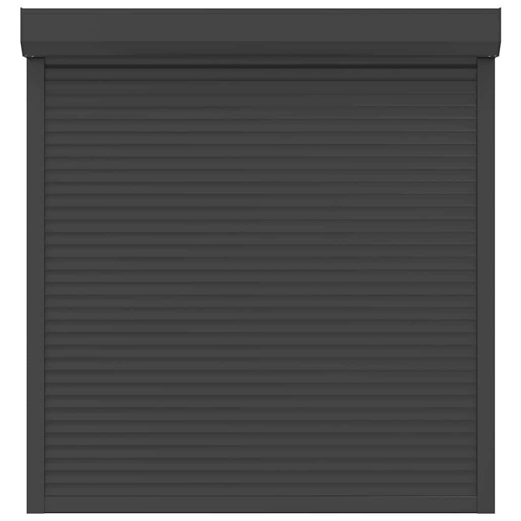 vidaXL Oblon rulant, antracit, 140 x 150 cm, aluminiu vidaXL Oblon rulant, antracit, 140 x 150 cm, aluminiu