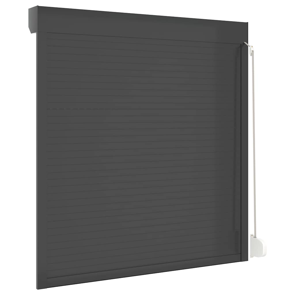 vidaXL Oblon rulant, antracit, 140 x 150 cm, aluminiu vidaXL Oblon rulant, antracit, 140 x 150 cm, aluminiu