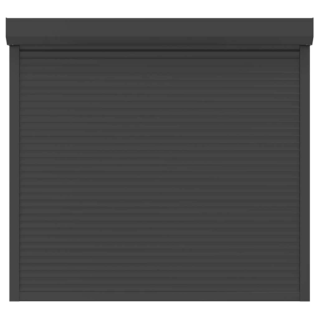vidaXL Oblon rulant, antracit, 160 x 150 cm, aluminiu vidaXL Oblon rulant, antracit, 160 x 150 cm, aluminiu