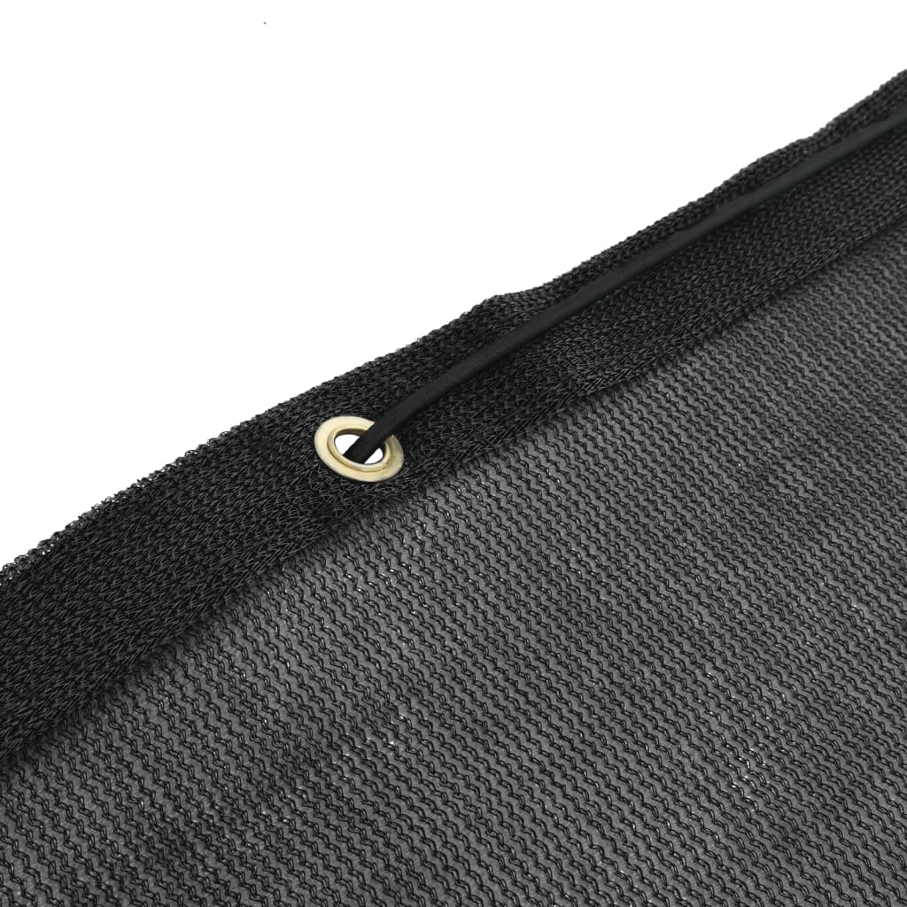 vidaXL Plasă de remorcă, negru, 1,5 x 2,7 m, HDPE vidaXL Plasă de remorcă, negru, 1,5 x 2,7 m, HDPE