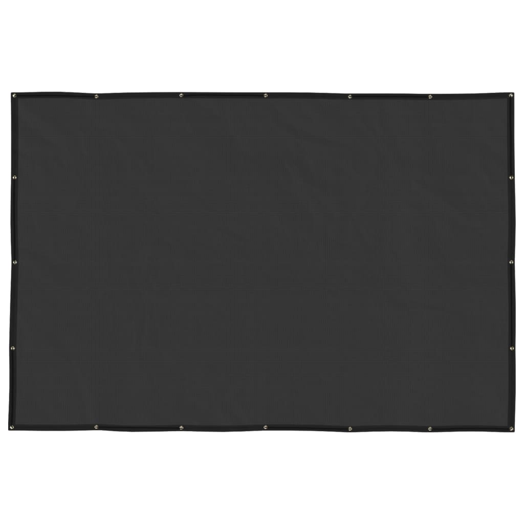 vidaXL Plasă de remorcă, negru, 2 x 3 m, HDPE