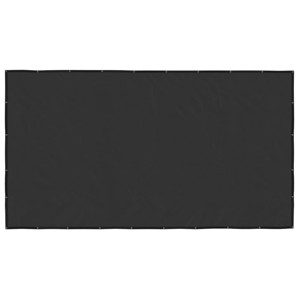 vidaXL Plasă de remorcă, negru, 2,5 x 4,5 m, HDPE