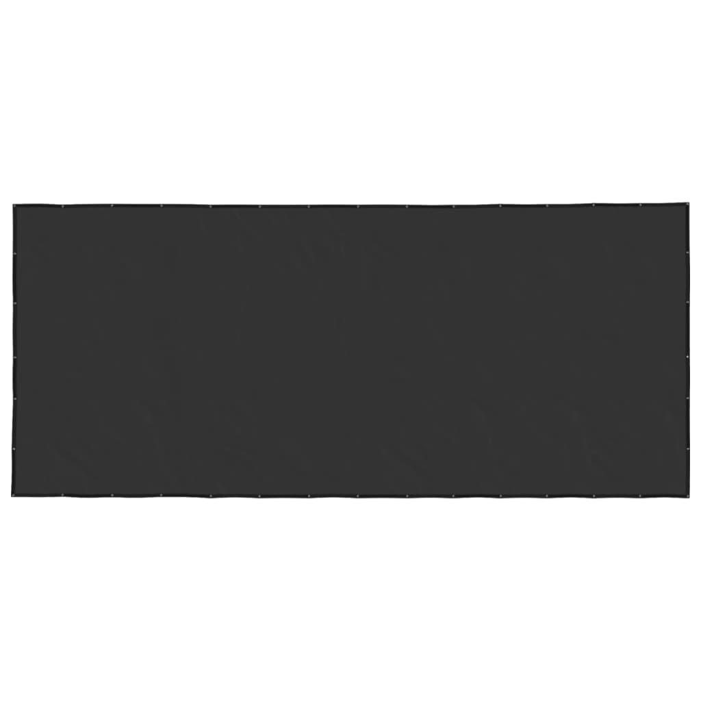 vidaXL Plasă de container, negru, 3 x 7 m, HDPE