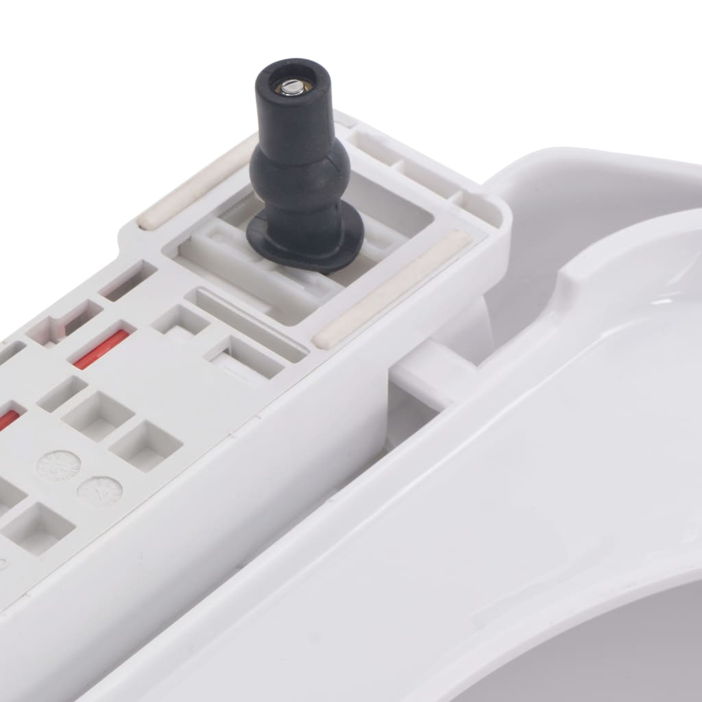 vidaXL Capac WC cu închidere silențioasă, eliberare rapidă, alb