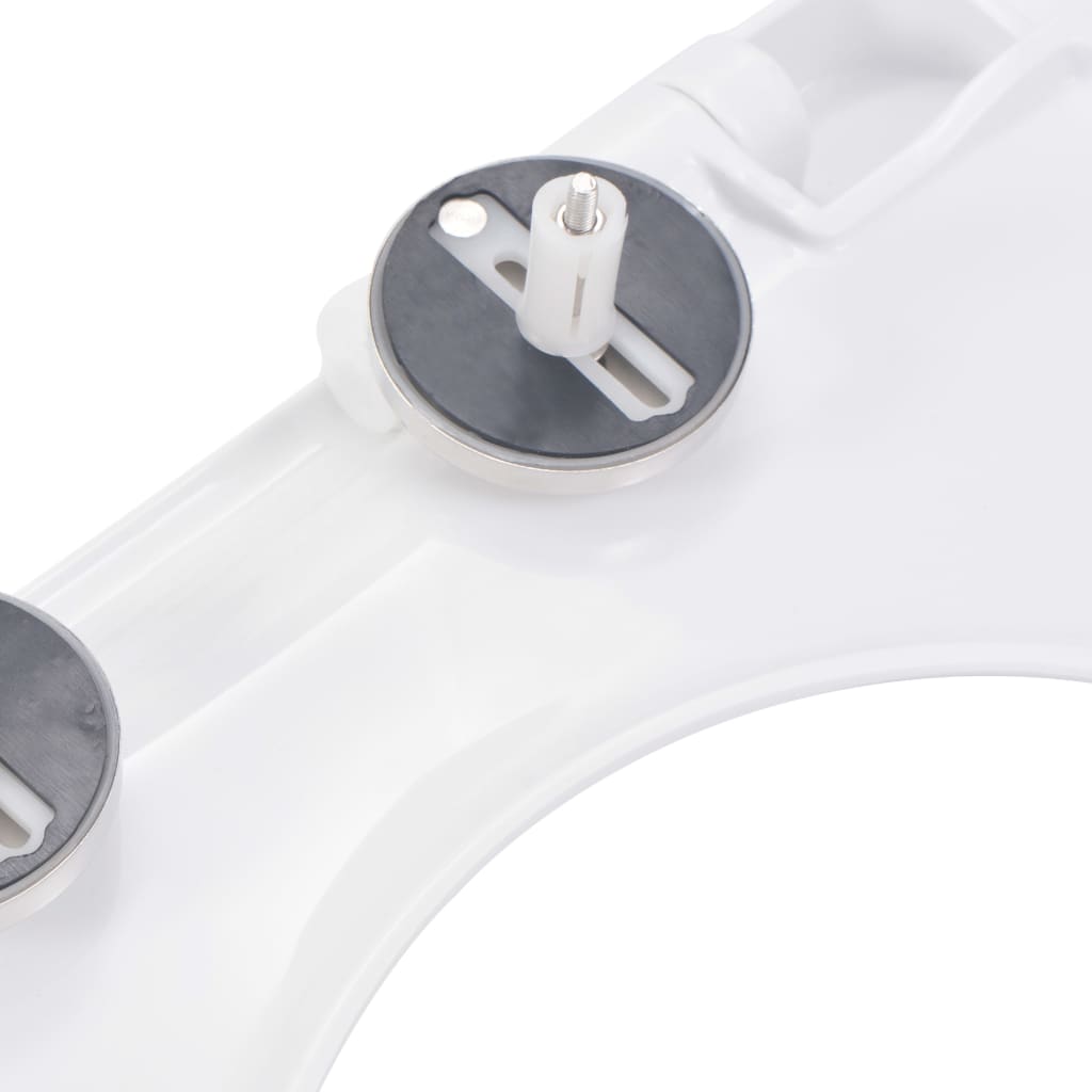 vidaXL Capac WC cu închidere silențioasă, eliberare rapidă, alb