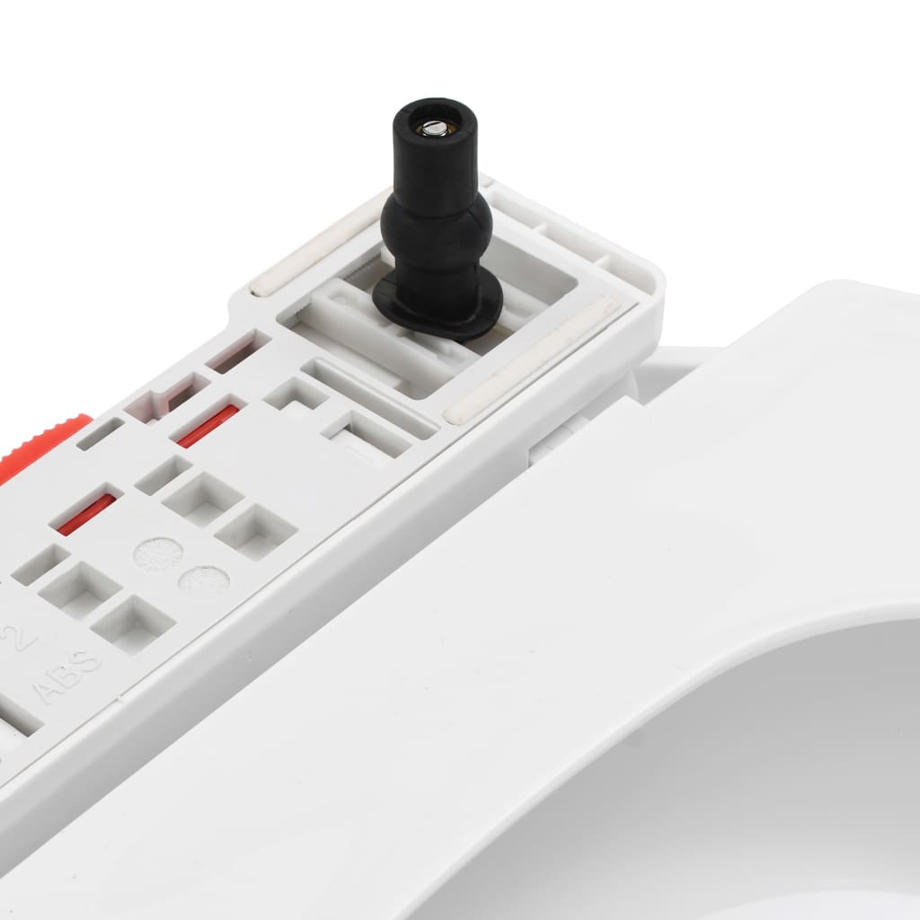 vidaXL Capac WC cu închidere silențioasă, eliberare rapidă, alb