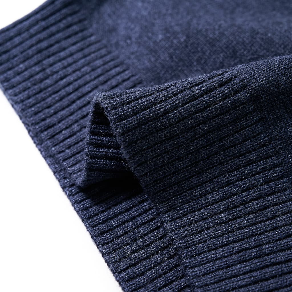 Pulover tricotat pentru copii, bleumarin, 128