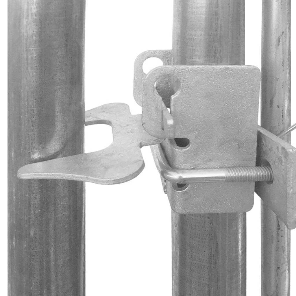 vidaXL Padoc pentru câini de exterior, cu acoperiș 760x190x225 cm vidaXL Padoc pentru câini de exterior, cu acoperiș 760x190x225 cm