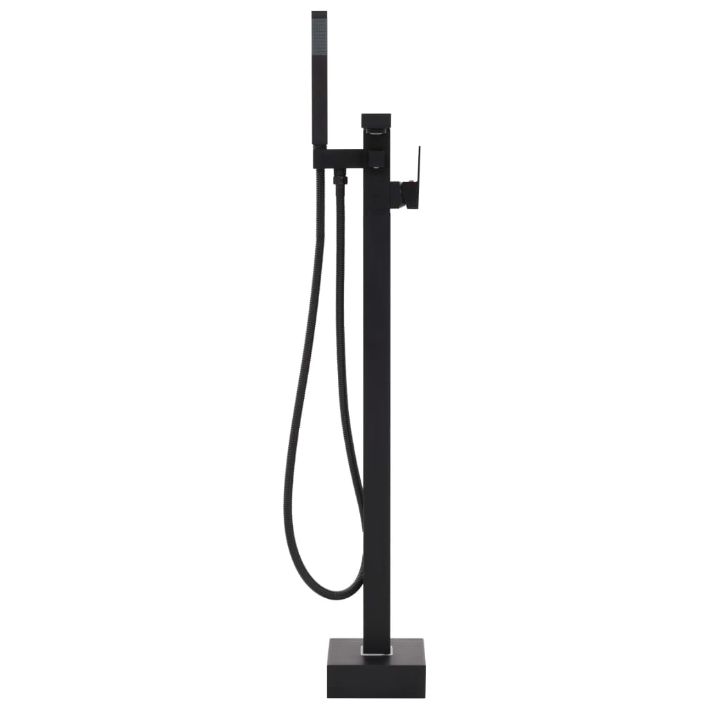 vidaXL Robinet de cadă independent, negru, 90 cm, oțel inoxidabil vidaXL Robinet de cadă independent, negru, 90 cm, oțel inoxidabil