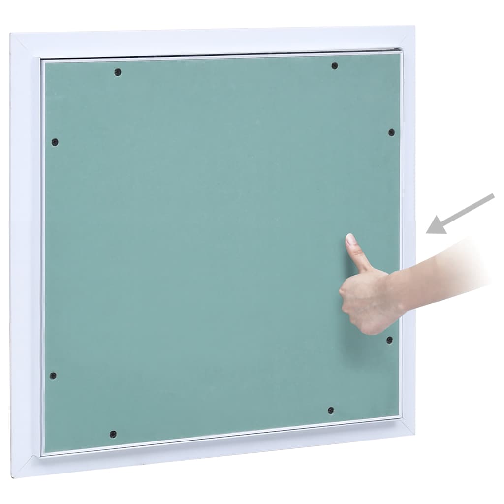 vidaXL Trapă de acces din gips-carton, cadru de aluminiu, 300 x 300 mm vidaXL Trapă de acces din gips-carton, cadru de aluminiu, 300 x 300 mm