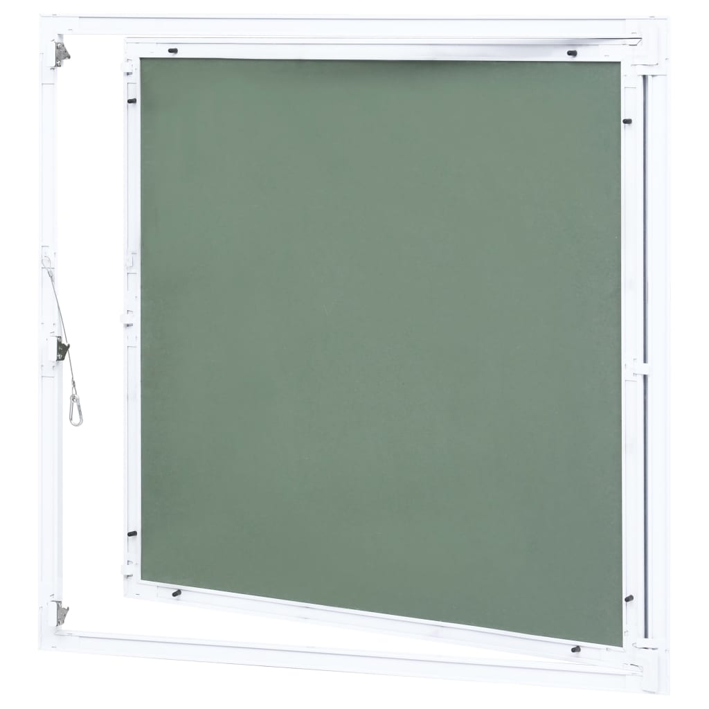 vidaXL Trapă de acces din gips-carton, cadru de aluminiu, 400 x 400 mm vidaXL Trapă de acces din gips-carton, cadru de aluminiu, 400 x 400 mm