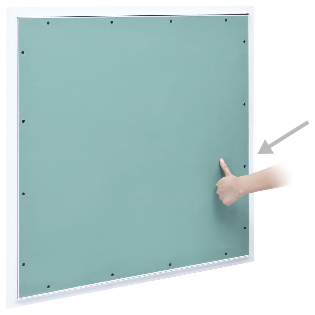 vidaXL Trapă de acces din gips-carton, cadru de aluminiu, 500 x 500 mm vidaXL Trapă de acces din gips-carton, cadru de aluminiu, 500 x 500 mm