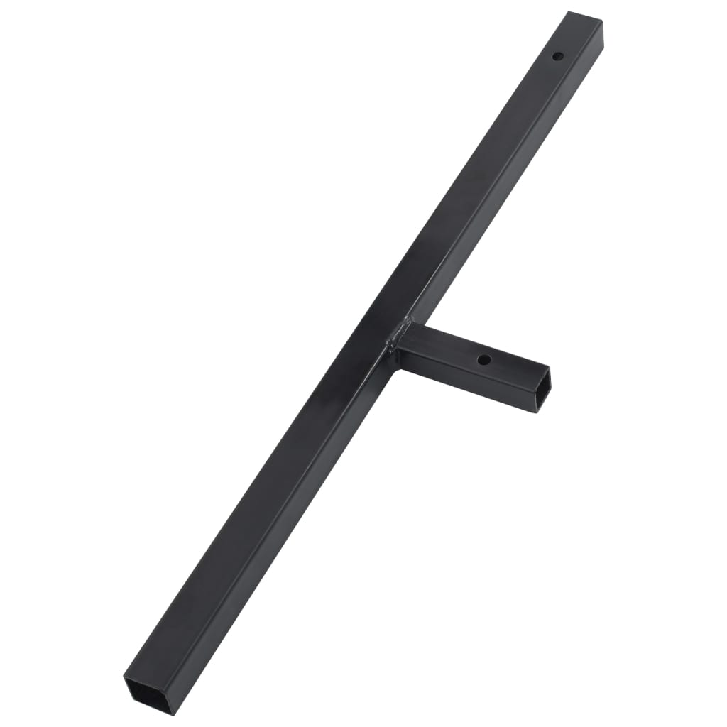 vidaXL Burghiu de pământ cu mâner, negru, 250 mm, oțel vidaXL Burghiu de pământ cu mâner, negru, 250 mm, oțel