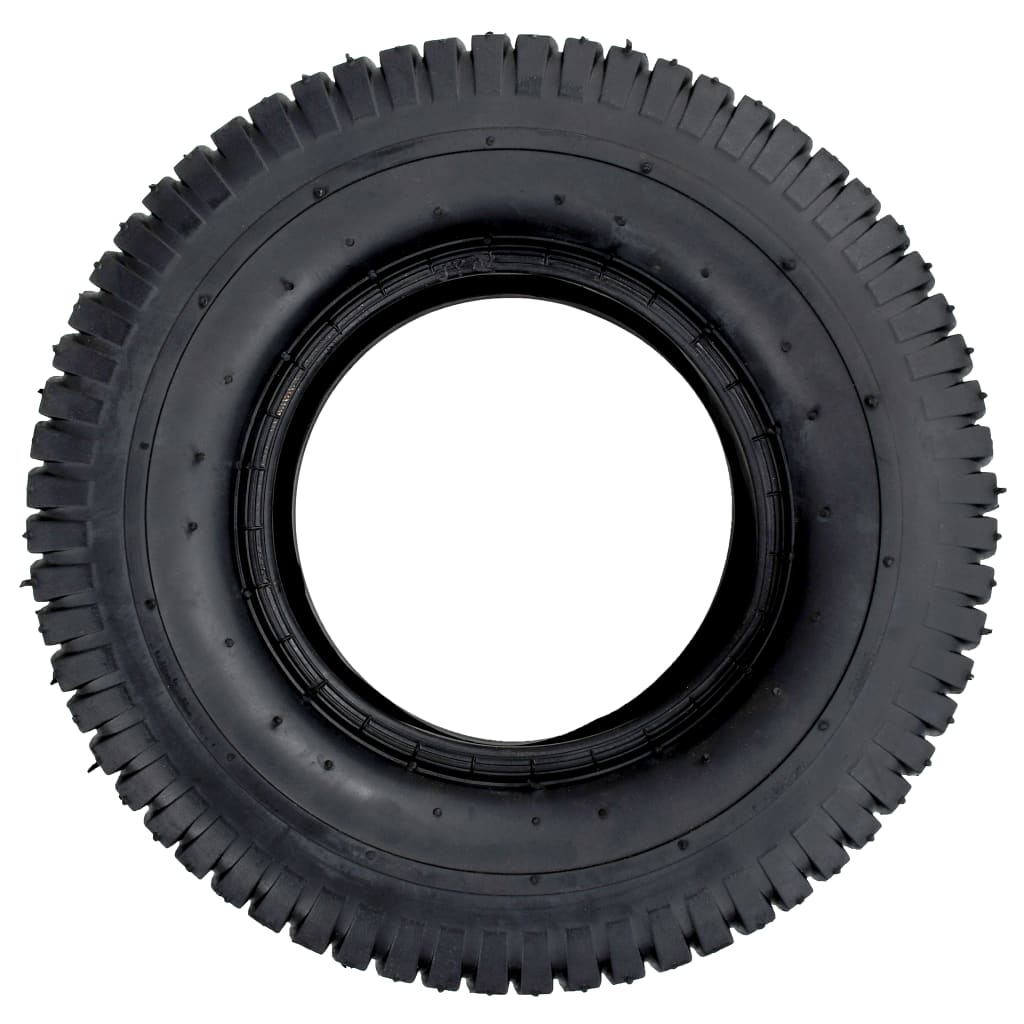 vidaXL Anvelope roabă, 2 buc., 13 x 5.00-6 4PR, cauciuc vidaXL Anvelope roabă, 2 buc., 13 x 5.00-6 4PR, cauciuc