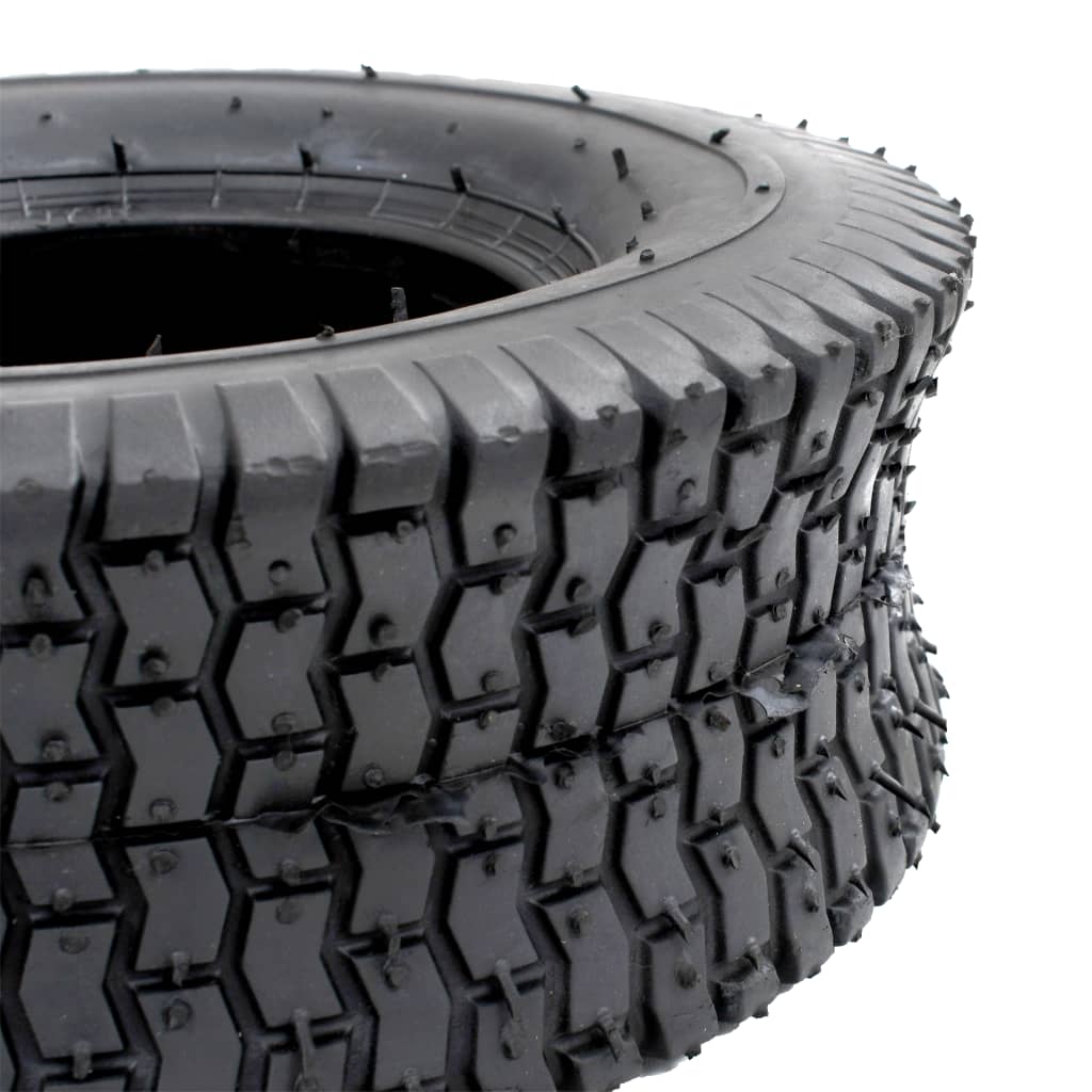 vidaXL Anvelope roabă, 2 buc., 13 x 5.00-6 4PR, cauciuc vidaXL Anvelope roabă, 2 buc., 13 x 5.00-6 4PR, cauciuc