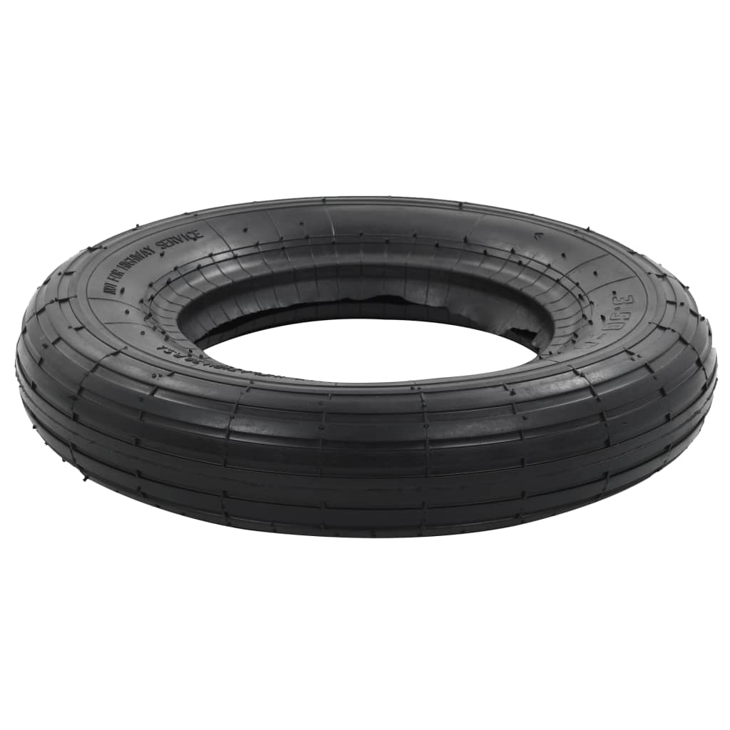 vidaXL Anvelopă roabă, 3.50-8 4PR, cauciuc vidaXL Anvelopă roabă, 3.50-8 4PR, cauciuc