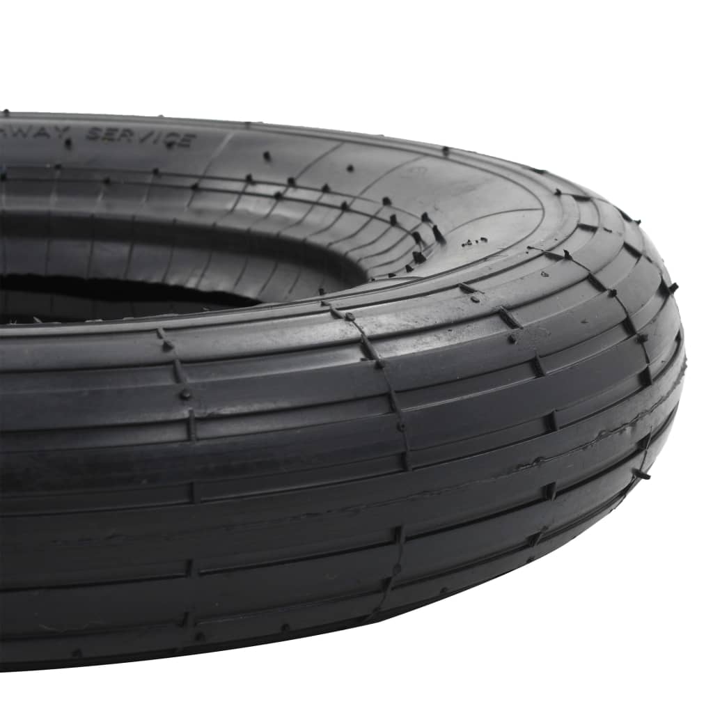 vidaXL Anvelopă roabă, 3.50-8 4PR, cauciuc vidaXL Anvelopă roabă, 3.50-8 4PR, cauciuc