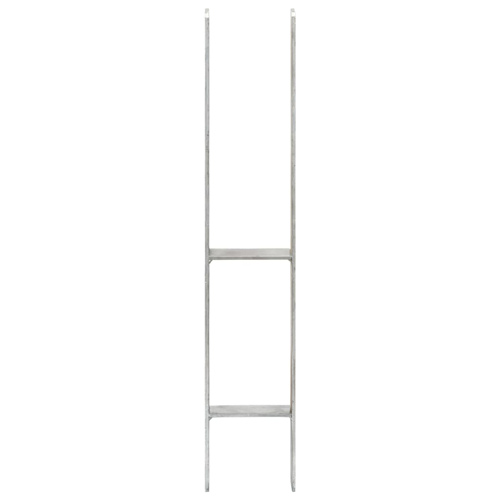 vidaXL Ancore de gard, 6 buc., argintiu, 10x6x60 cm, oțel galvanizat vidaXL Ancore de gard, 6 buc., argintiu, 10x6x60 cm, oțel galvanizat