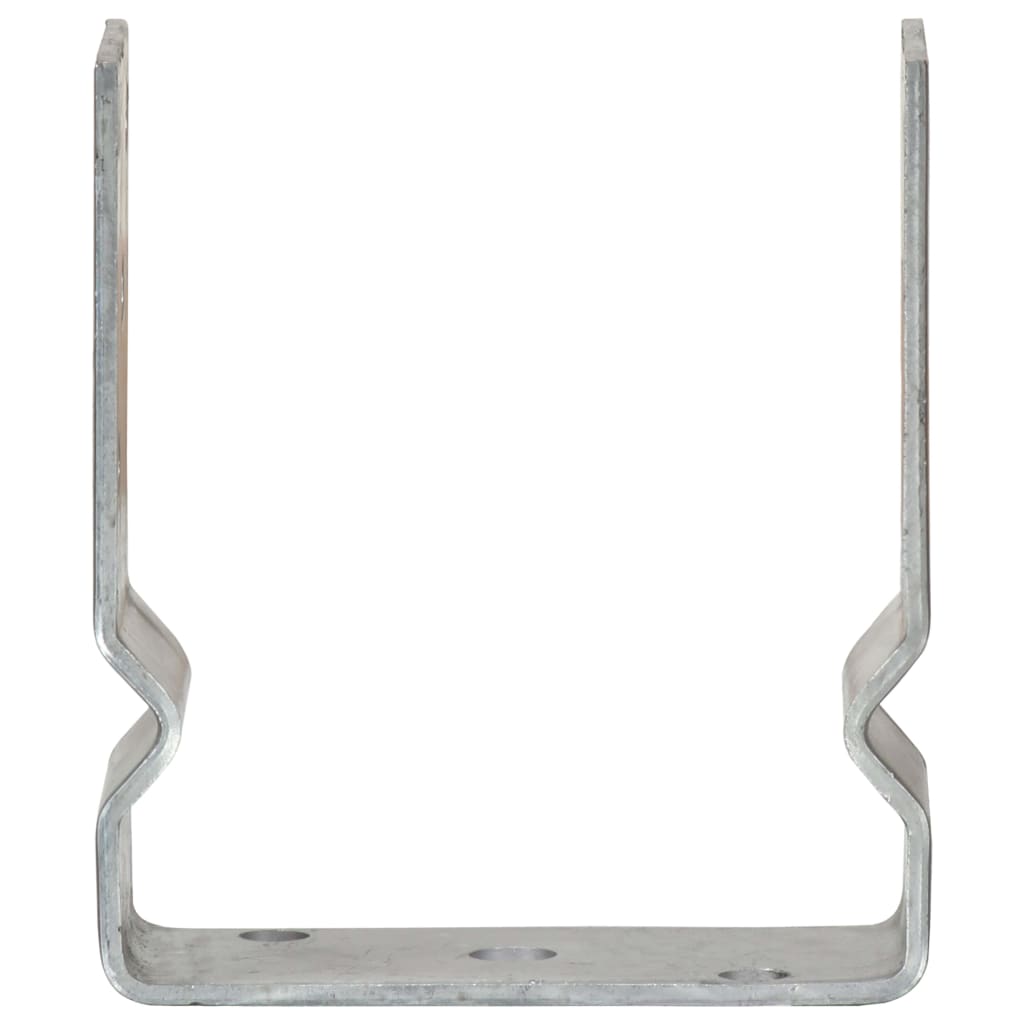 vidaXL Ancore de gard, 6 buc., argintiu, 12x6x15 cm, oțel galvanizat vidaXL Ancore de gard, 6 buc., argintiu, 12x6x15 cm, oțel galvanizat
