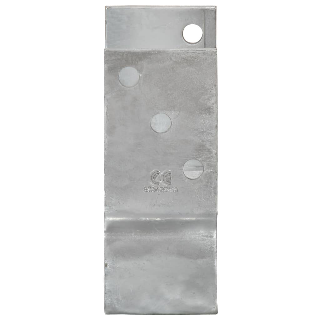 vidaXL Ancore de gard, 6 buc., argintiu, 12x6x15 cm, oțel galvanizat vidaXL Ancore de gard, 6 buc., argintiu, 12x6x15 cm, oțel galvanizat