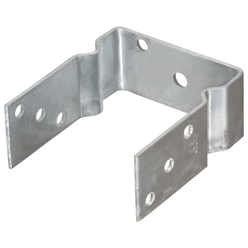 vidaXL Ancore de gard, 12 buc., argintiu, 12x6x15 cm, oțel galvanizat vidaXL Ancore de gard, 12 buc., argintiu, 12x6x15 cm, oțel galvanizat