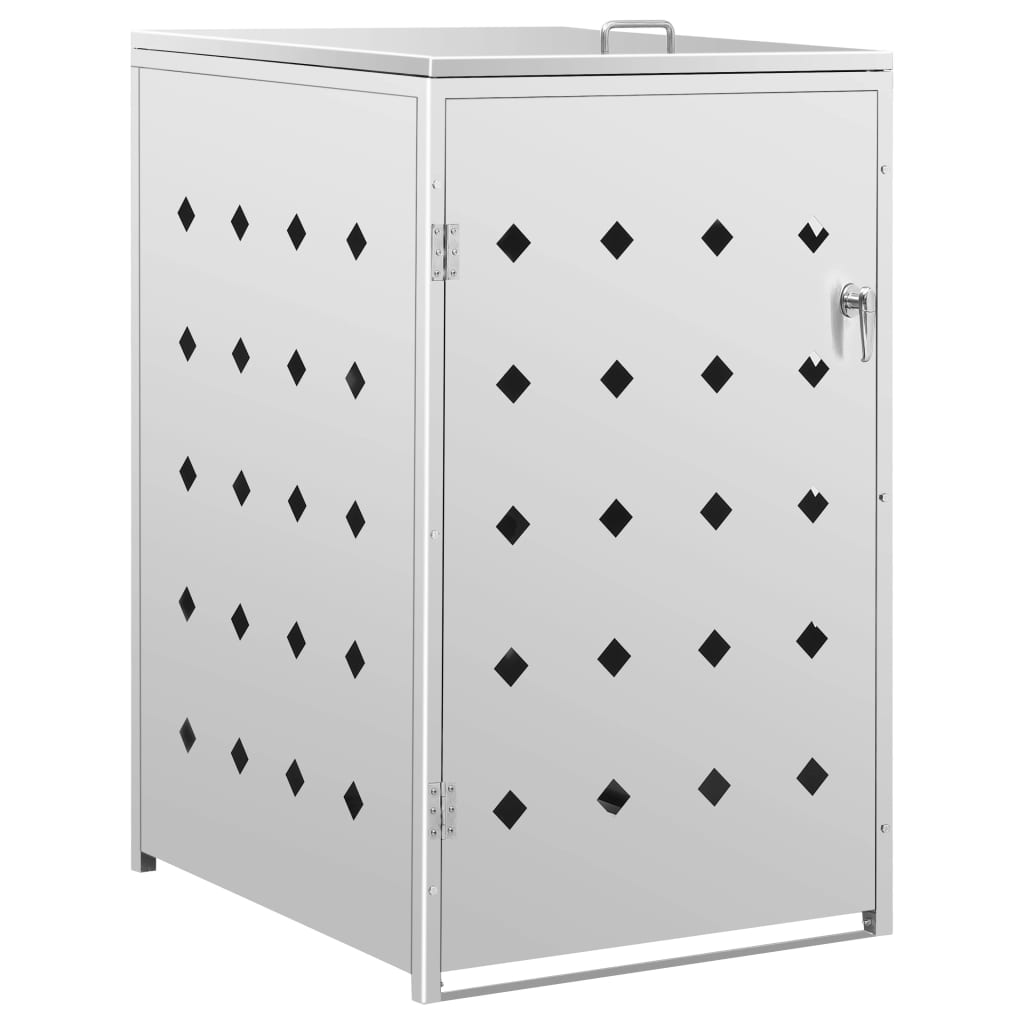 vidaXL Magazie pentru o pubelă, oțel inoxidabil, 240 L vidaXL Magazie pentru o pubelă, oțel inoxidabil, 240 L