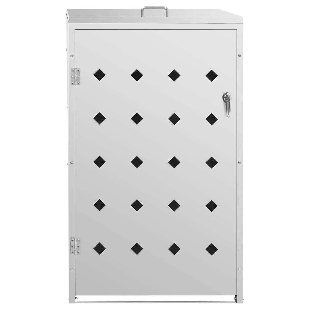 vidaXL Magazie pentru o pubelă, oțel inoxidabil, 240 L vidaXL Magazie pentru o pubelă, oțel inoxidabil, 240 L