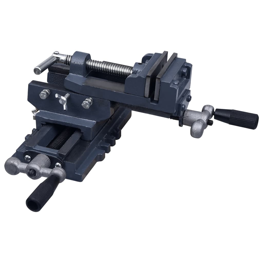 vidaXL Menghină în cruce mașină de găurit, acționare manuală, 70 mm