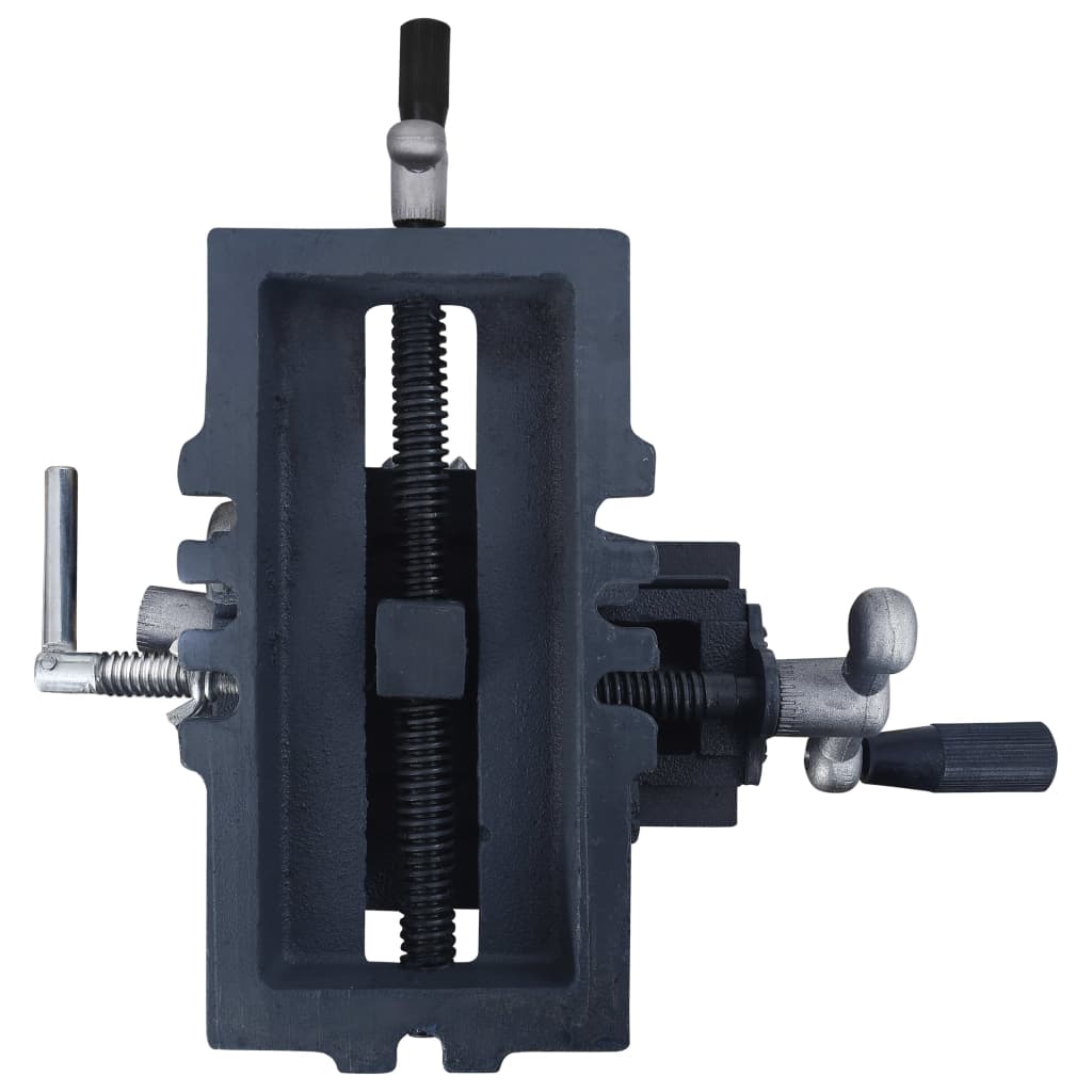 vidaXL Menghină în cruce mașină de găurit, acționare manuală, 150 mm