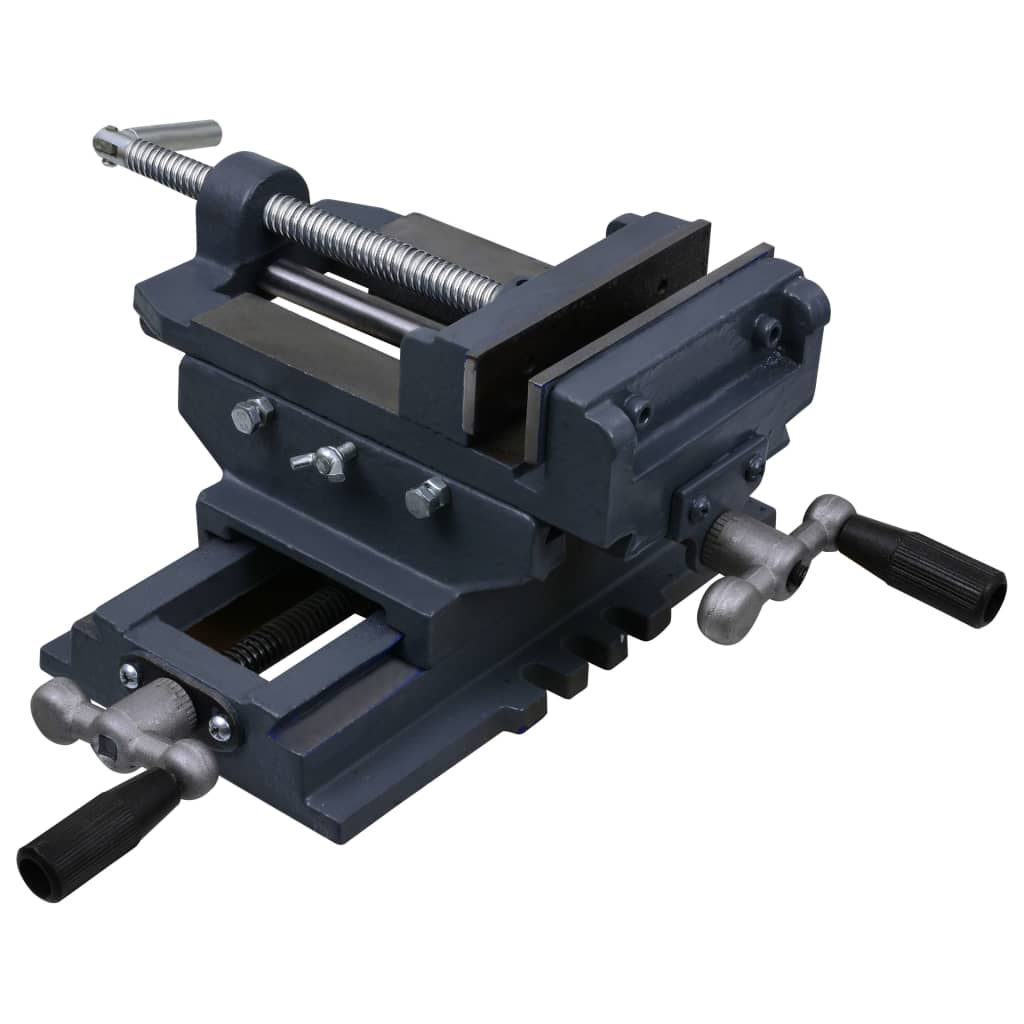 vidaXL Menghină în cruce mașină de găurit, acționare manuală, 150 mm