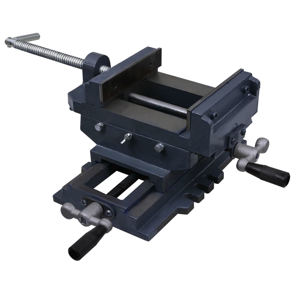 vidaXL Menghină în cruce mașină de găurit, acționare manuală, 150 mm
