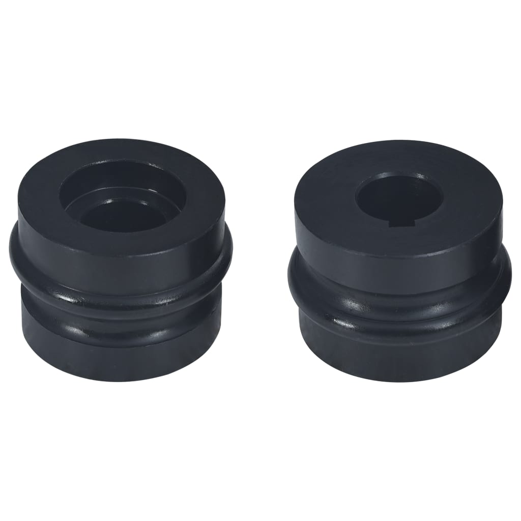 vidaXL Piulițe cu flanșă pentru mașină de găurit țevi, 12 buc., oţel