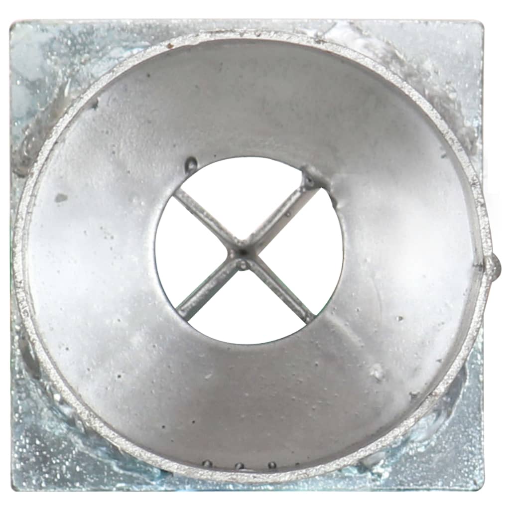 vidaXL Țăruși de sol, 6 buc., argintiu, 8 x 61 cm, oțel galvanizat vidaXL Țăruși de sol, 6 buc., argintiu, 8 x 61 cm, oțel galvanizat