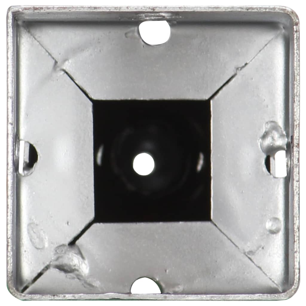 vidaXL Țăruși de sol, 6 buc., argintiu, 7x7x56 cm, oțel galvanizat vidaXL Țăruși de sol, 6 buc., argintiu, 7x7x56 cm, oțel galvanizat