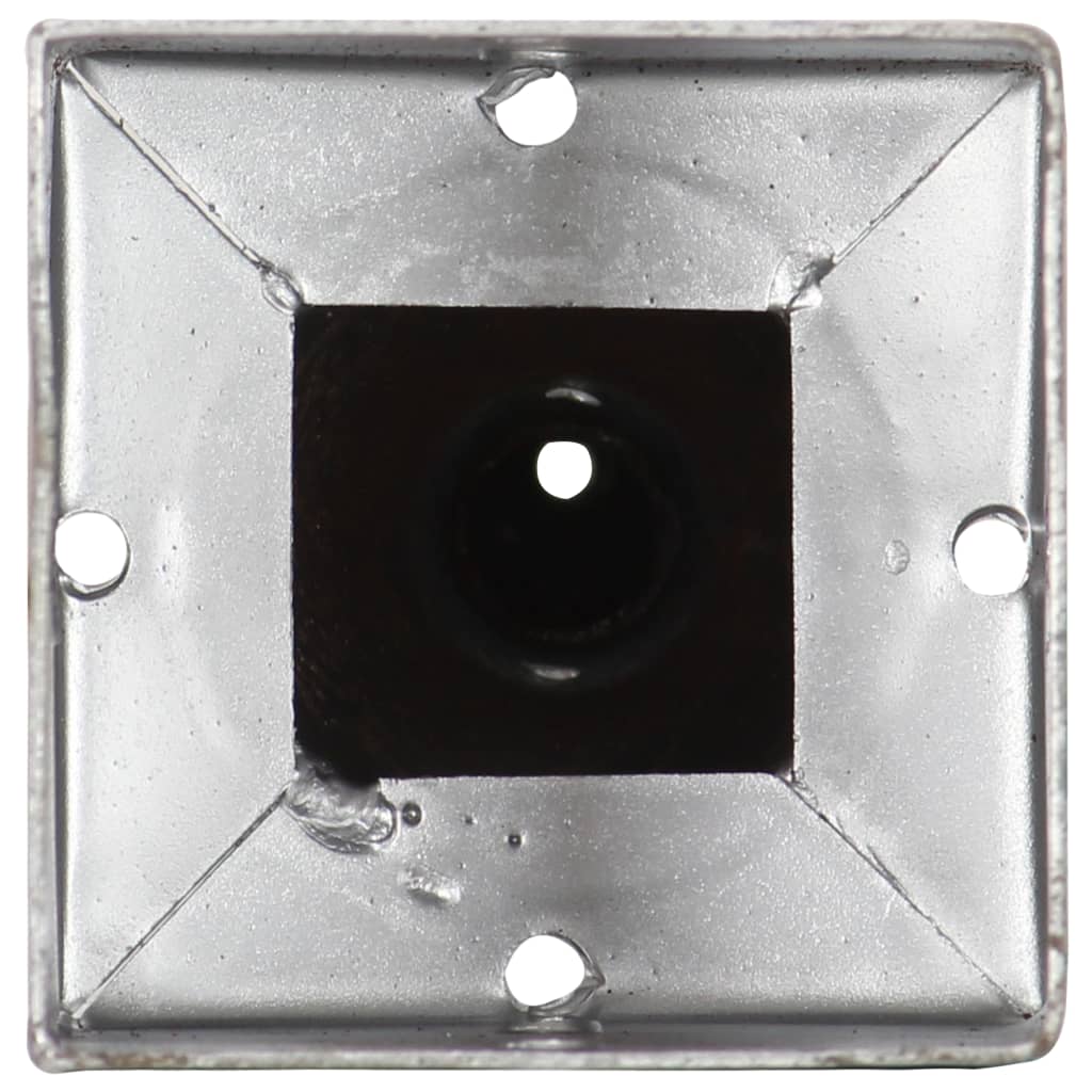 vidaXL Țăruși de sol, 6 buc., argintiu, 9x9x56 cm, oțel galvanizat vidaXL Țăruși de sol, 6 buc., argintiu, 9x9x56 cm, oțel galvanizat