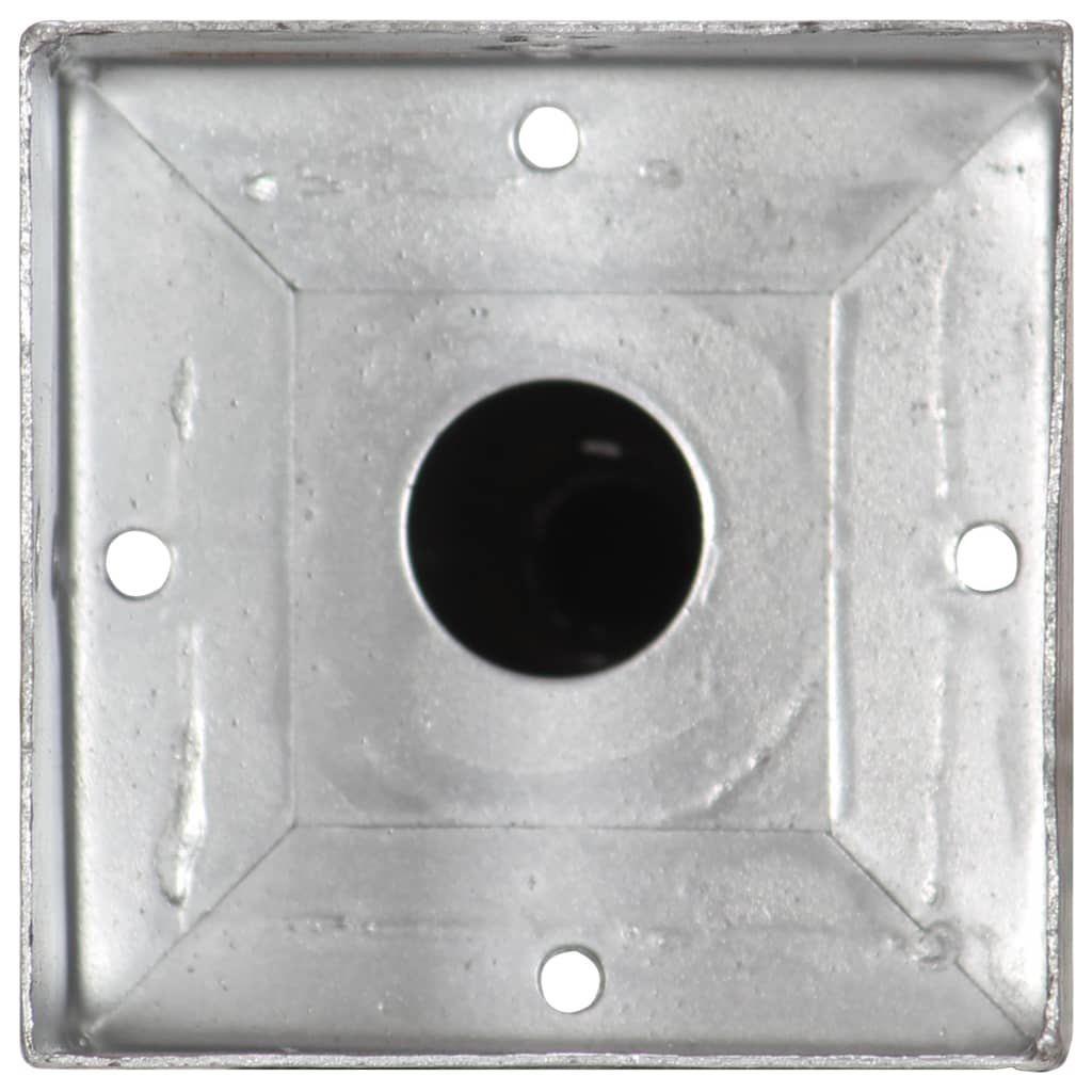 vidaXL Țăruși de sol, 6 buc., argintiu, 12x12x56 cm, oțel galvanizat vidaXL Țăruși de sol, 6 buc., argintiu, 12x12x56 cm, oțel galvanizat