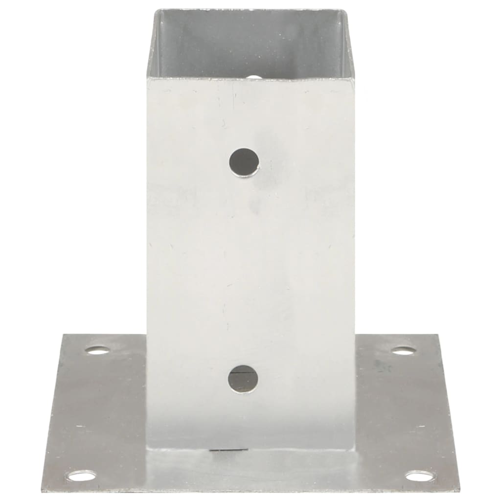 vidaXL Suporți stâlp, 4 buc., metal galvanizat, 71 mm vidaXL Suporți stâlp, 4 buc., metal galvanizat, 71 mm