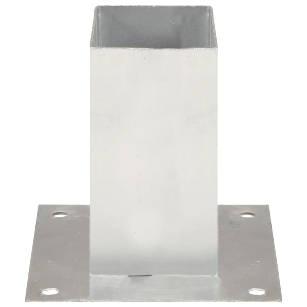 vidaXL Suporți stâlp, 4 buc., metal galvanizat, 71 mm vidaXL Suporți stâlp, 4 buc., metal galvanizat, 71 mm