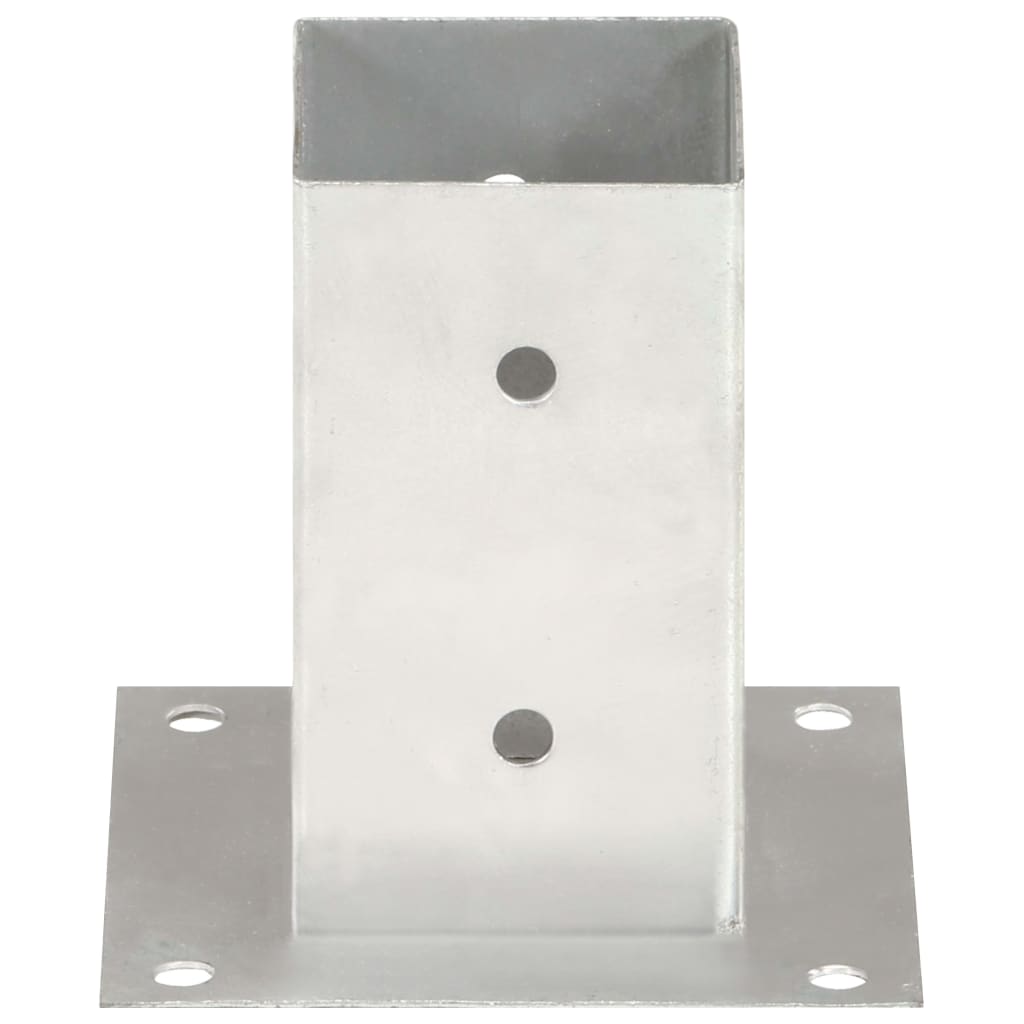 vidaXL Suporți stâlp, 4 buc., metal galvanizat, 81 mm vidaXL Suporți stâlp, 4 buc., metal galvanizat, 81 mm