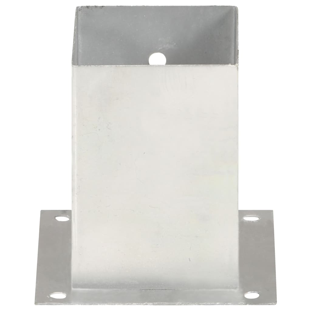 vidaXL Suporturi stâlp, 4 buc., 101 mm, metal galvanizat vidaXL Suporturi stâlp, 4 buc., 101 mm, metal galvanizat